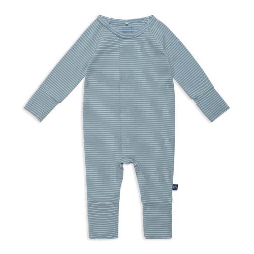 forget me not/ egret stripe cloudstretch™ magnetic convertible coveralls
