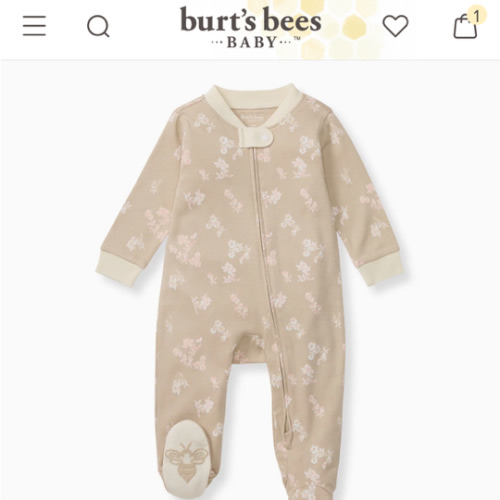 Whimsical Floral Organic Cotton Sleep & Play – Burt's Bees Baby