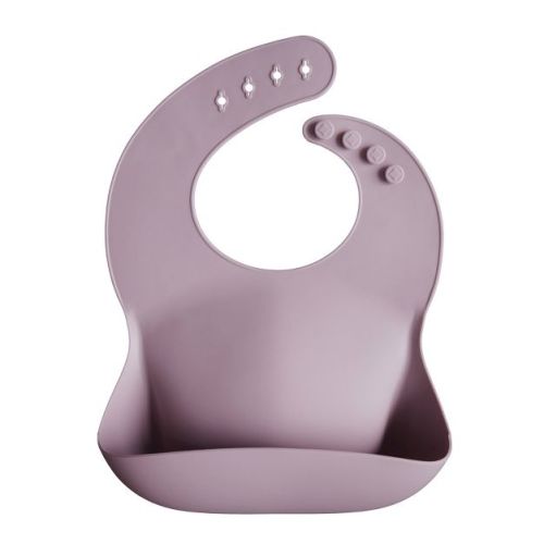 Mushie Silicone Baby Bib - Rainbows