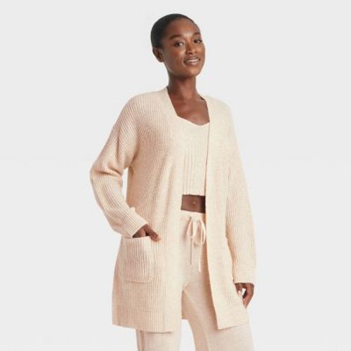 Women's Sweater Robe - Auden™ Oatmeal M/l