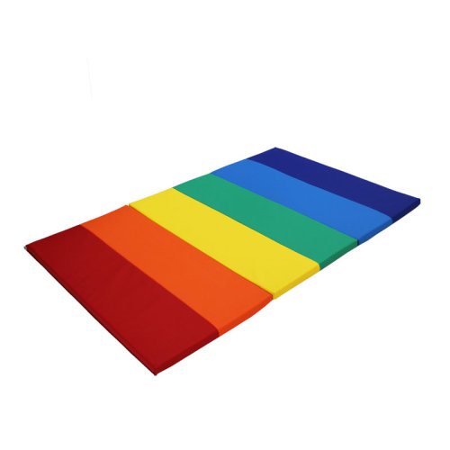 Factory Direct Partners ECR4Kids SoftZone 6-Section Rainbow Runway Activity Mat, Folding Playmat & Reviews | Wayfair