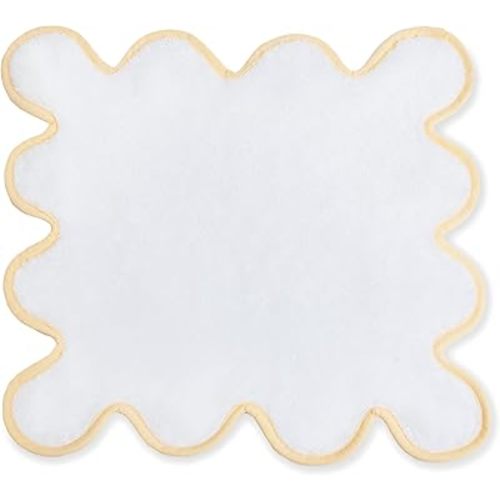 Kassatex Chairish Towels - White/Yellow/Washcloth