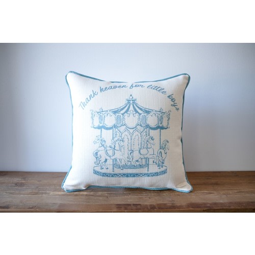 Thank Heaven for Little Boys Pillow