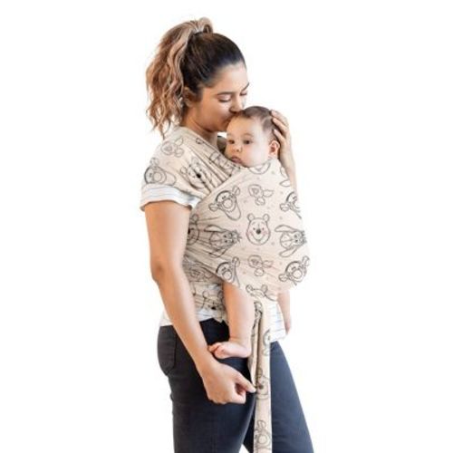 Moby Wrap Feather Knit Baby Carrier - Winnie The Pooh & Pals