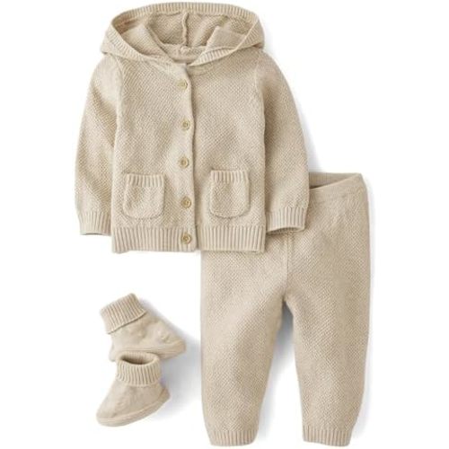 Gymboree unisex-baby Sweater Long Sleeve Top Pants and Socks 3-piece