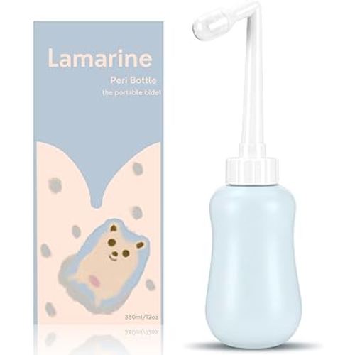 Peri Bottle for Postpartum Care and Perineal Cleansing | 12.7 OZ(Baby Blue)
