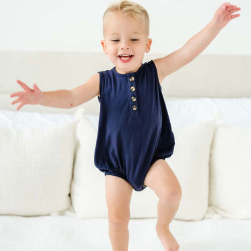 Bubble Romper - Heath