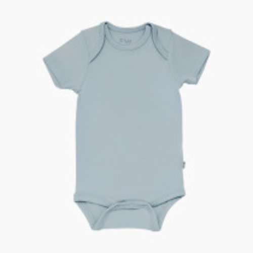 Kyte Baby Short Sleeve Bodysuit - Fog, 3-6 M