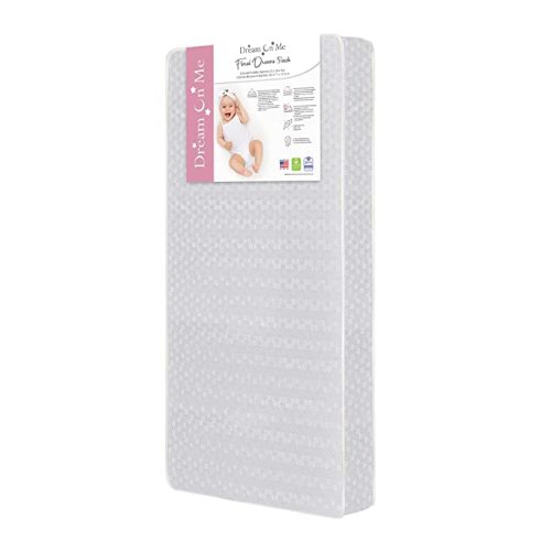 Amazon.com : Dream On Me, Orthopedic Firm Foam Standard Crib Mattress, White, Full (5E5WL) : Baby