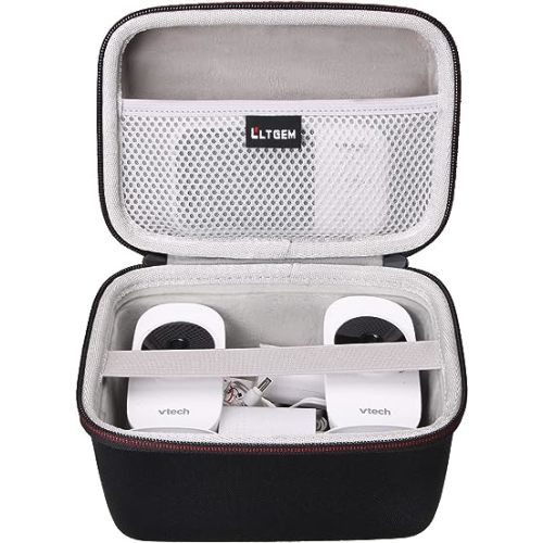 L LTGEM Baby Monitor Travel Case for Kidsneed/Babysense/VTech/Infant Optics DXR-8 PRO Baby Monitor (Case Only)