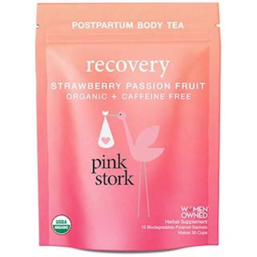 Pink Stork Recovery Strawberry Passion Fruit Tea