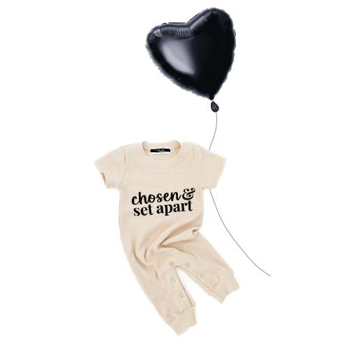 Chosen &amp; Set Apart Waffle Bodysuit