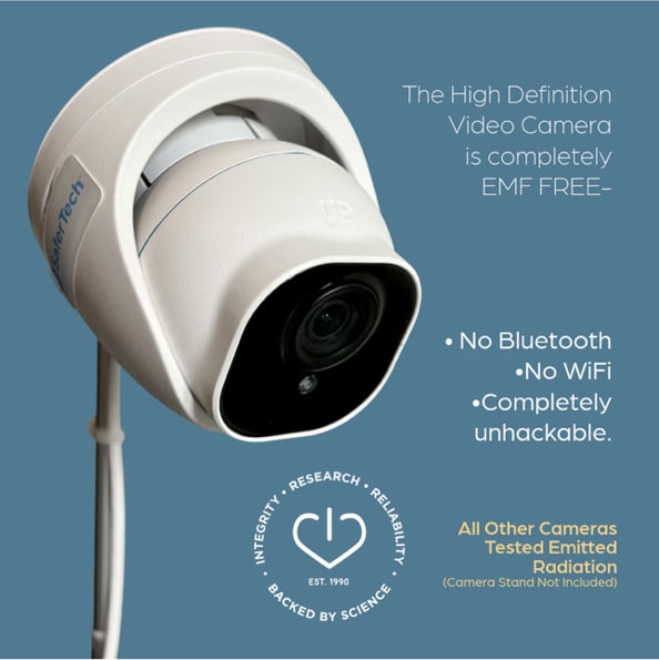 EMF Free Wired Baby Monitor.