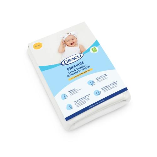 Premium Waterproof Crib And Toddler Mattress Protector