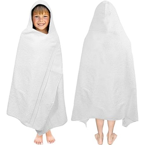 ORIGINAL KIDS Hooded Bath Towel Wrap - Ultra Soft 100% Cotton Kids Towel