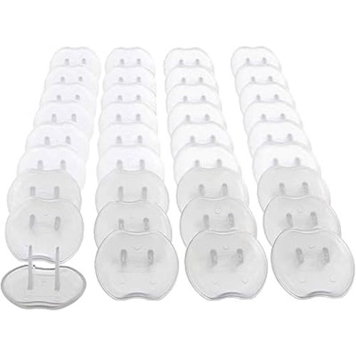 Little Chicks Baby Safety Outlet Plug Electrical Socket Covers - 36 Pack - Model CK032
