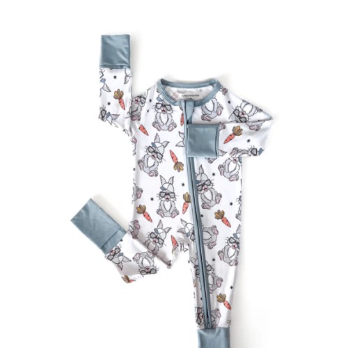 Bamboo Zip Romper | Rad Bunny