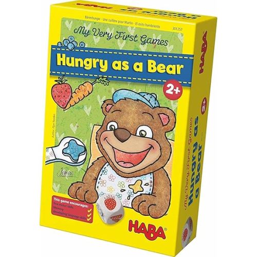 HABA My Very First Games - Hungry as a Bear - A Memory & Dexterity Game for Ages 2 and Up