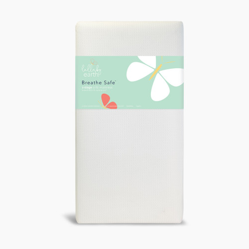 Lullaby Earth Breathe Safe Air Breathable Mini Crib Mattress