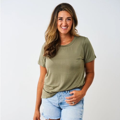Latched Mama Classic Crewneck Nursing Tee