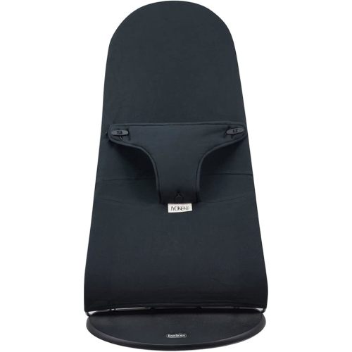 JYOKO Kid Cover Liner Compatible with Baby Bouncer Babybjorn Soft, Balance, Bliss and Mini (Cotton, Black Series)