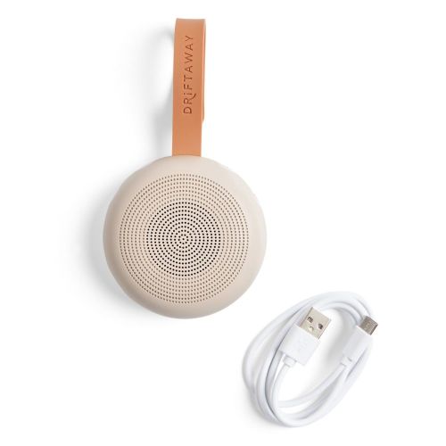Ergopouch Driftaway Portable White Noise Machine Taupe | Night Lights | Baby Bunting AU