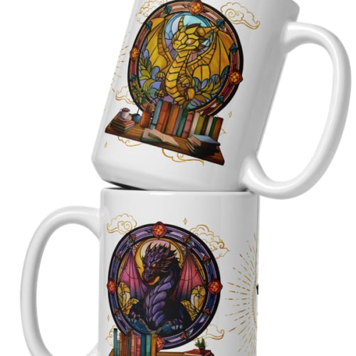 Tairn and Andarna Mug | Fourth Wing Merch – Caffeineandcurses