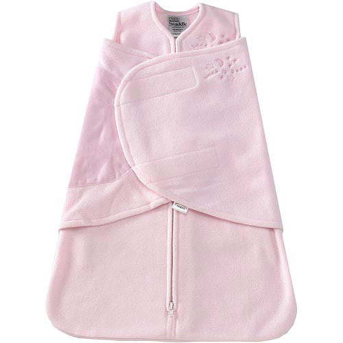 HALO® Sleepsack® Swaddle, Micro-Fleece, Soft Pink, Infant Girls, Small, 3-6 Months