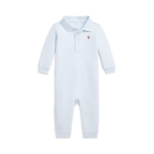 Boys' Organic Cotton Polo Coverall - Baby