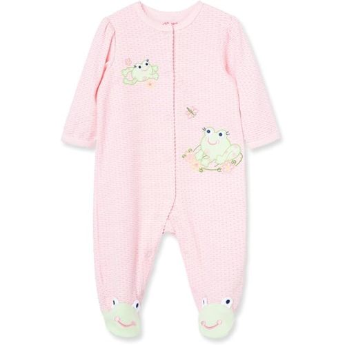Little Me Clothes for Baby Girls' 100% Cotton Scratch-Free Tag Footie Sleeper