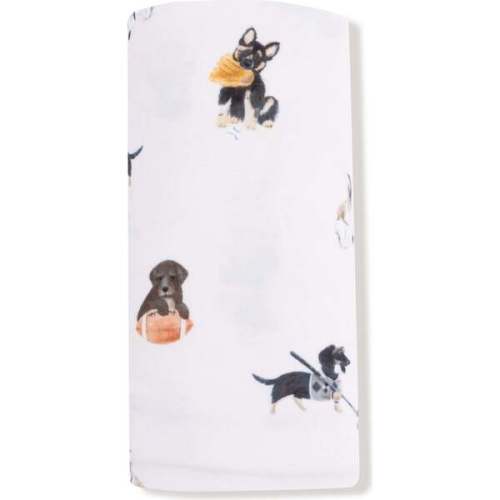 Swaddle Blanket, Sports Dogs - Angel Dear | Maisonette