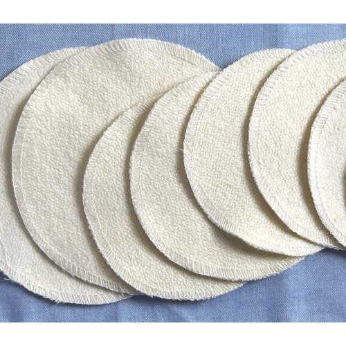 Organic Cotton Nursing Shields: EcoWool Breast Pads