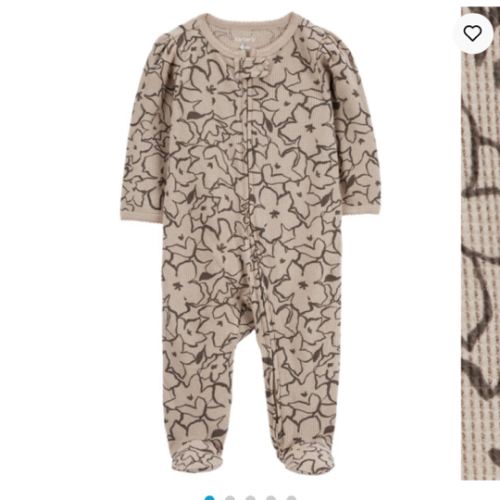 Baby Floral 2-Way Thermal Sleep & Play
