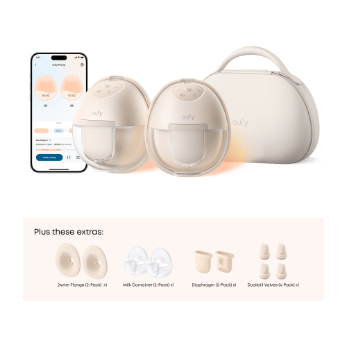 eufy Wearable Breast Pump S1 Pro Essential Kit (24 mm Flange)