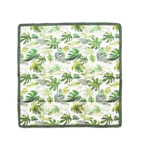 Little Unicorn 5' x 5' Outdoor Blanket, Color: Tropical Leaf - Out of Stock