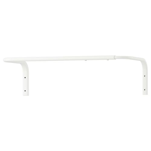 MULIG Clothes bar - white 23 5/8-35 3/8 "