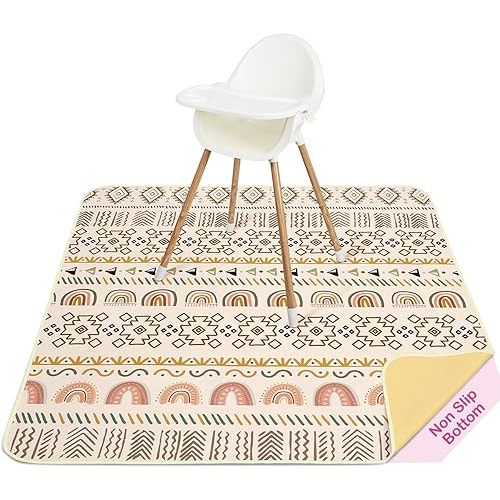 Splat Mat for Under High Chair Food Catcher