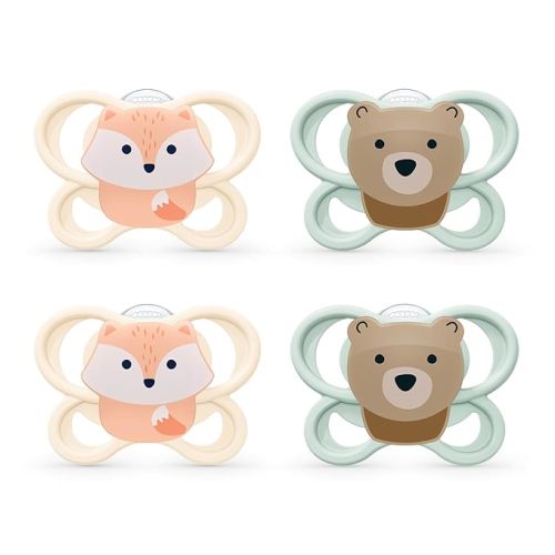 NUK Perfect Match Air Pacifiers, 0-6 Months, 4 Pack