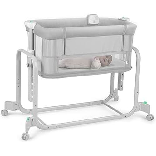 Ingenuity Dream Hero 3-in-1 Co-Sleeping Bassinet and Crib - Constellation (Grey), Unisex, Newborn to 12 Months