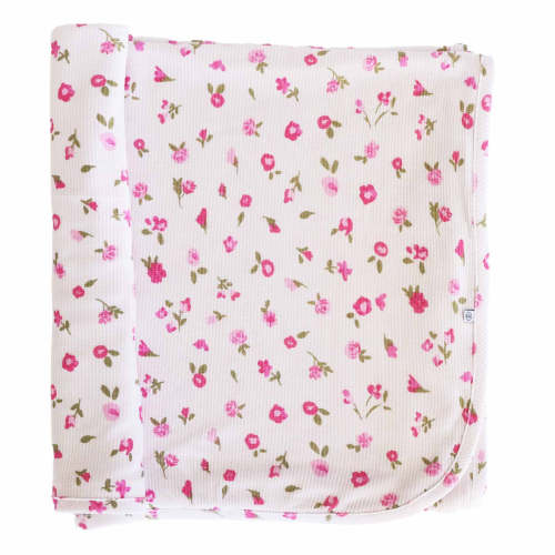Penny's Posies Bamboo Waffle Oversized Swaddle Blanket