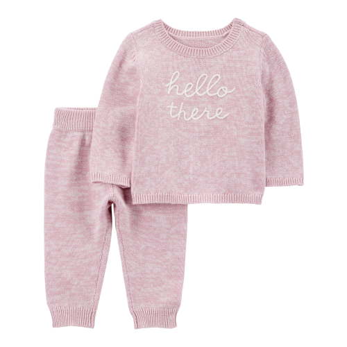 Carter's Child of Mine Baby Girl Outfit Set, 2-Piece, Sizes Preemie-18 Months