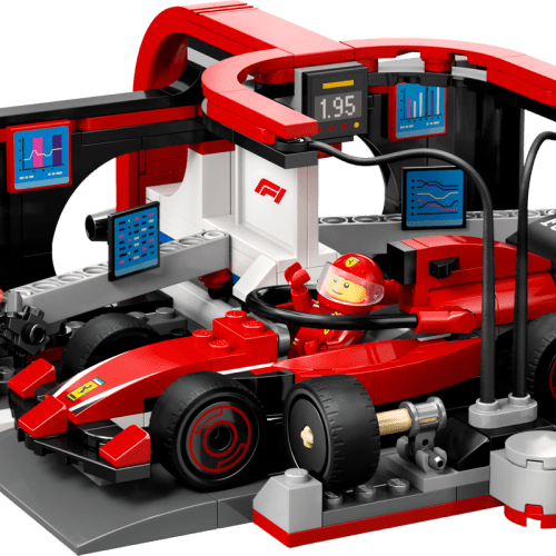 F1® Pit Stop & Pit Crew with Ferrari Car 60443 | City | Buy online at the Official LEGO® Shop US