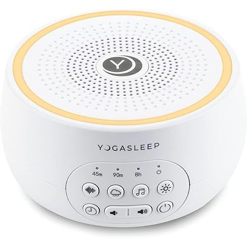 Yogasleep Dreamcenter Multi Sound White Noise Machine with Night Light, Sleep Timer, 26 Soothing Sounds for Travel, Noise Canceling for Office Privacy, Sleep Aid for Adults & Baby, Registry Gift