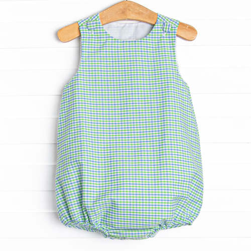Perfectly Plaid Bubble, Green
–
Stitchy Fish