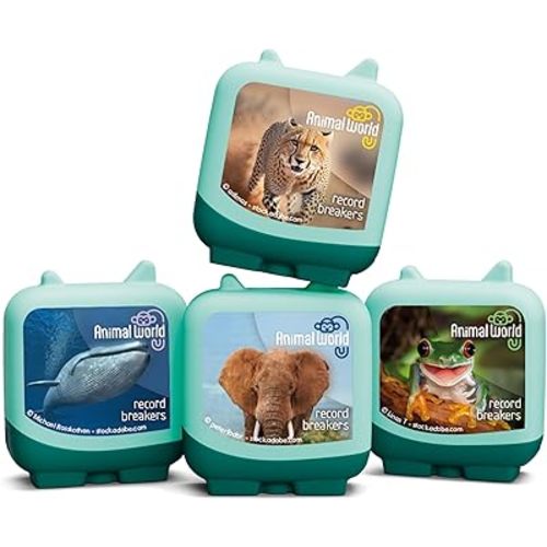 Tonies Animal World: Record Breakers Clever Set - 4 Pack