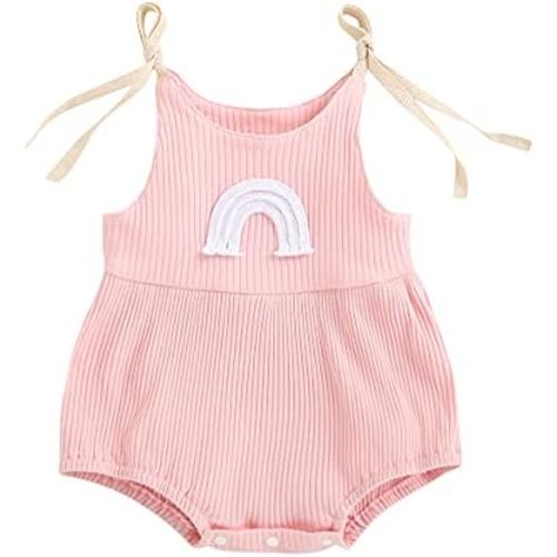 Infant Newborn Baby Girl Floral Romper Kids Spaghetti Strap One Piece Jumpsuit Shorts Toddler Summer Overall Clothes