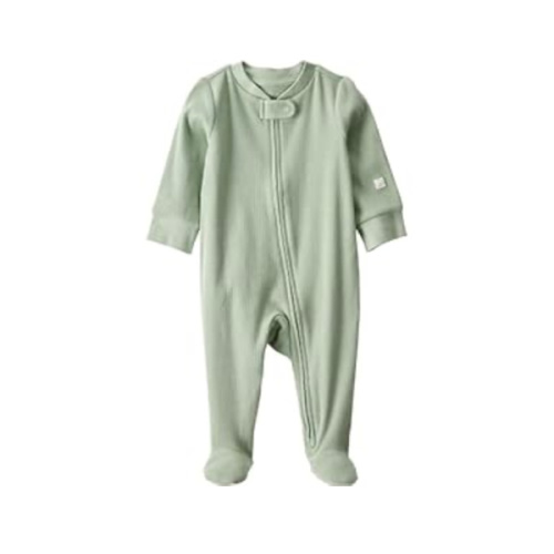 little planet by carter's Baby Sleep and Play made with Organic Cotton, Sage Green, NB