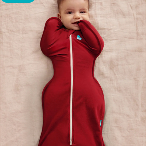 Swaddle Up™ 1.0 TOG Cotton Maroon