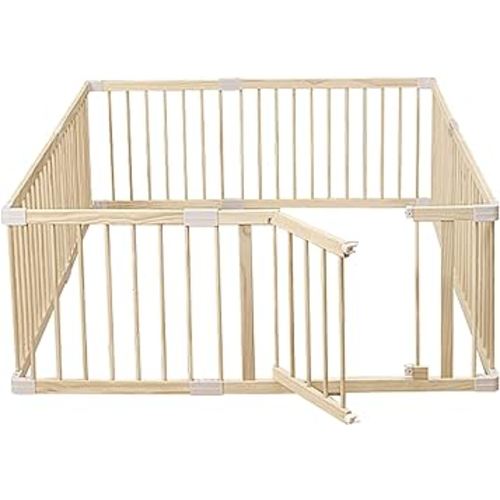 HARPPA Baby Gate Playpen Baby Fence for Babies and Toddlers Baby Play Yards for Play Area (Large)