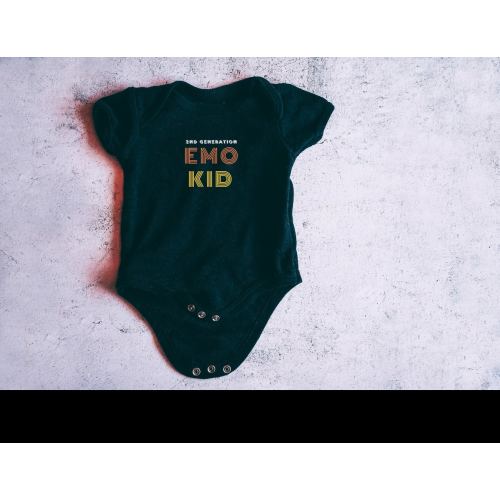 2nd Generation Emo Kid Bodysuit| Elder Emo Baby Shower Gift | Emo Baby Gift | Baby Boy or Girl Clothes
